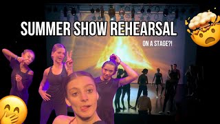 SUMMER SHOW REHEARSAL  DANCE VLOG [upl. by Aimac]