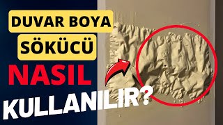 Duvar Boya Sökücü Nasıl Kullanılır  BOYA SÖKÜCÜ [upl. by Aig]