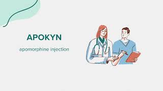 Apokyn apomorphine injection  Drug Rx Information [upl. by Outhe585]