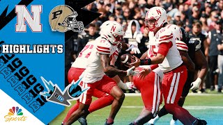 Nebraska Cornhuskers vs Purdue Boilermakers  COLLEGE FOOTBALL HIGHLIGHTS  9282024  NBC Sports [upl. by Neyuh]