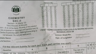 APS Chemistry Class 10th Term Exam paper 2024 aps APSACS TERM EXAM PAPERS [upl. by Aimo238]