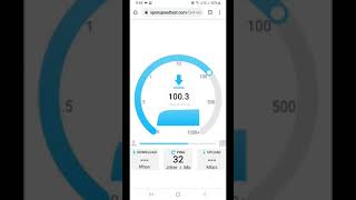 Asianet Broadband 100Mbps INTERNET SPEED TEST [upl. by Nnylrats718]