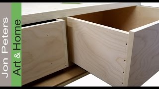 How to Build Plywood Drawers With Screws [upl. by Benedicta]