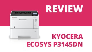 Kyocera ECOSYS P3145dn A4 Mono Laser Printer [upl. by Harraf412]