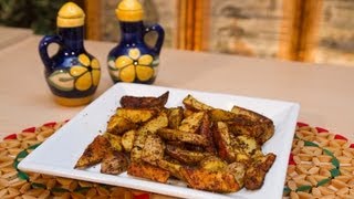 Patatas Fritas al Horno un Poco Picantes o Potato Wedges [upl. by Janot]