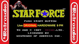 54 Star Force  Playing From my 600 PLUS NES Collection [upl. by Bury]