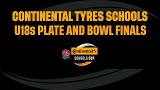 LIVE  Continental Tyres Schools Bowl and Plate U18s Finals  StoneX Stadium [upl. by Tilden]