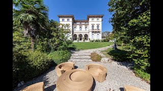 Villa Gavazzeni Lago Maggiore Baveno  Luxury Historic villa for sale on Lake Maggiore Italy [upl. by Firehs]