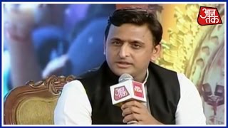 Exclusive  Akhillesh Yadav Speaks At Panchayat Aaj Tak  Uttar Pradesh [upl. by Dreddy]