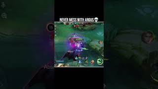 Never mess with argus shorts mobilelegends argus mlbb [upl. by Sanez989]