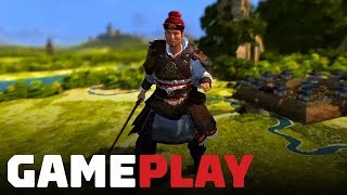 Total War Three Kingdoms Gameplay Demo  Gamescom 2018 [upl. by Ennayar]