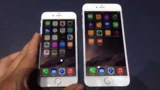 iPhone 6 e iPhone 6 Plus Handson demo [upl. by Florence]