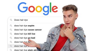 Hairdresser Answers Most Googled Hair Questions [upl. by Arhat]