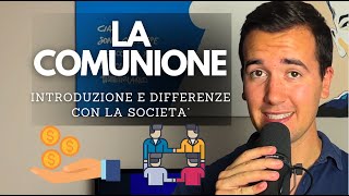 🤝💸 LA COMUNIONE introduzione e differenze con la società  Diritto privato in 3 Minuti [upl. by Bully]