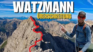 Watzmann  SPEKTAKULÄRSTE Gratüberschreitung der Alpen [upl. by Nolaj]