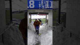 Buffalo Bills stadium remains buried in snow [upl. by Inahteb]