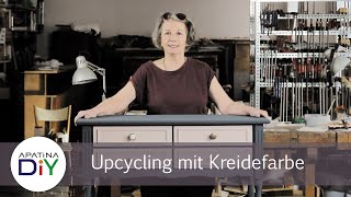 Möbel Upcycling schnell und einfach mit Kreidefarbe [upl. by Massiw]