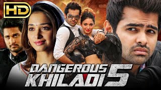 Dangerous Khiladi 5 HD  Ram Pothineni amp Tamannaah Bhatia Romantic Hindi Dubbed Full Movie [upl. by Elsworth]