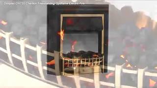 Dimplex Cheriton Electric Fire  Dimplex CHT20 Cheriton Freestanding Optiflame Electric Fire Review [upl. by Cully247]