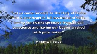 Let Us Come Forward Hebrews 1022 [upl. by Ia]