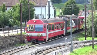 Appenzeller Bahnen 2020 Gais Altstätten Appenzell Wasserauen und Gossau [upl. by Pollock]