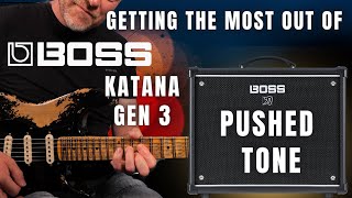 Boss Katana GEN 3  Pushed Tone [upl. by Moulton76]