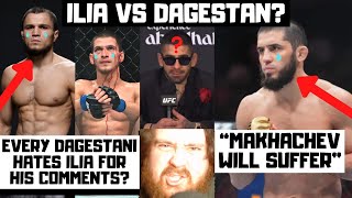 Ilia Topuria CALLS FOR WAR With Every Dagestani In MMA Wants Makhachev Nurmagomedov Evloev [upl. by Binni]