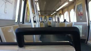 MARTA Gold Line Train From East Point to LakewoodFtMcpherson Station [upl. by Fillian]