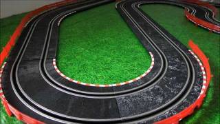 SCX Compact 143 Porsche GT3 Slot Cars  Oceanside Raceway [upl. by Notsag]