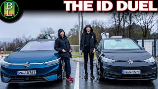 VW Id7 vs Id3 Pro S  Who is more efficient [upl. by Naimaj]