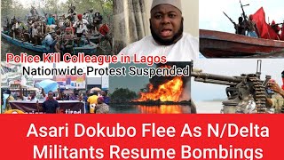 Asari Dokubo Escapes As Niger Delta Militants Resumes Bombing Warn Tinubu Against Hunger [upl. by Nrubliw]