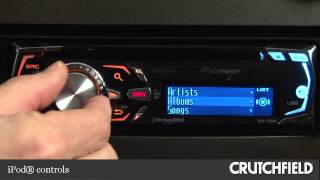 Pioneer DEHX7500S CD Receiver Display and Controls Demo  Crutchfield Video [upl. by Placia]