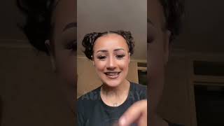 Thin hair hack curlymessybun aunomay thinhairhack [upl. by Rexana363]