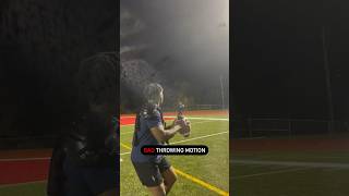 Bad vs Good throwing motions👀 football madden nfl sports ncaa highschoolfootball qb [upl. by Danni]