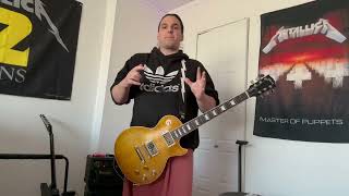 Kirk Hammett greeny les Paul review [upl. by Theodor722]