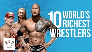 Top 10 Richest Wrestlers In The World 2017 Ranked [upl. by Alfonzo]