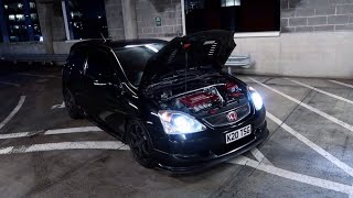 CRAZY Honda Civic TYPE R EP3 My First Drive in a VTEC [upl. by Larianna]