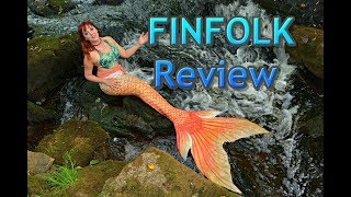 Raina Reviews FINFOLK Fabric Tail Classic Cleo [upl. by Mann930]