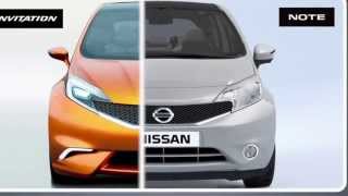 Van Invitation Concept naar nieuwe Nissan NOTE [upl. by Aslam]