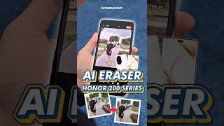 EASILY remove unwanted elements from your photos with AI Eraser on HONOR 200 Series ✂️ HONOR [upl. by Mervin]