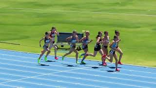 1500m U15 Girls Final 2023 Chemist Warehouse Australian All Schools Perth 10 December 2023 [upl. by Sokin738]