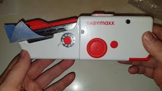 Easymaxx LIDL manual sewing machine 02929 unboxing [upl. by Horwath548]