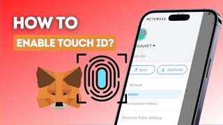 How to enable touch ID on MetaMask [upl. by Amiarom171]