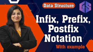 Lec36 Infix Prefix amp Postfix👩‍🔧 with examples  Data Structure [upl. by Wertz719]