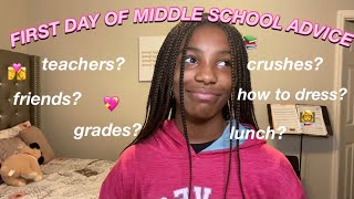 FIRST DAY OF MIDDLE SCHOOL ADVICE Dihanna’s World [upl. by Etrem]