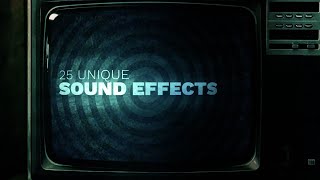 25 FREE Unique Vintage SFX  Free Sounds Effects for Video [upl. by Lobel]