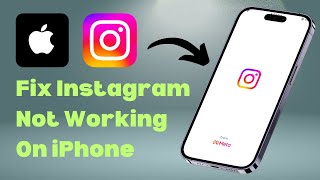 How to Fix Instagram Not Working On iPhone [upl. by Adrea]