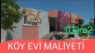 Anahtar teslim köy evi maliyeti [upl. by Enaffit]