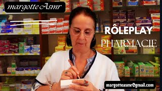 Asmr français Rôleplay quot Pharmacie quot [upl. by Htomit]