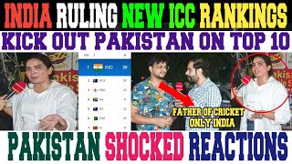 India Ruling New ICC Rankings 💪 Yahoo 😆 Pak Public Reactions [upl. by Gati]